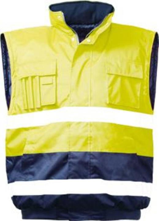 Produktbild Elysee unisex Warnjacke SIEGFRIED gelb, marine Grösse 2XL (62, 64)