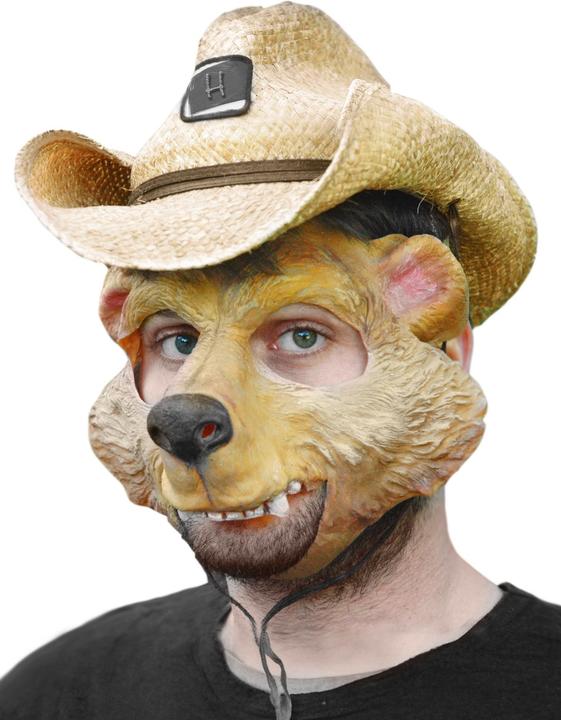 Festartikel Müller Halbmaske Herbert Honigbär