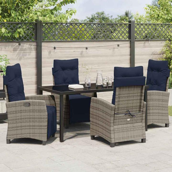 Actual product image vidaXL Garten Essgruppe (160 x 160 x 73 cm)