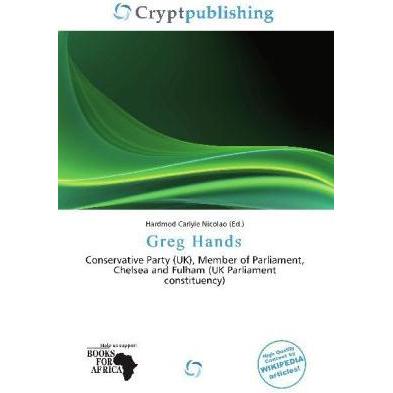 Greg Hands, Fachbücher