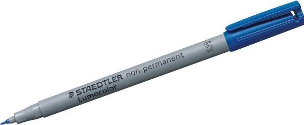 Image du produit Staedtler 311-3 Lumocolor Stylo universel pointe S, 0.4 mm, 10 pièces, bleu (Bleu, 0.40 mm, 10 x)