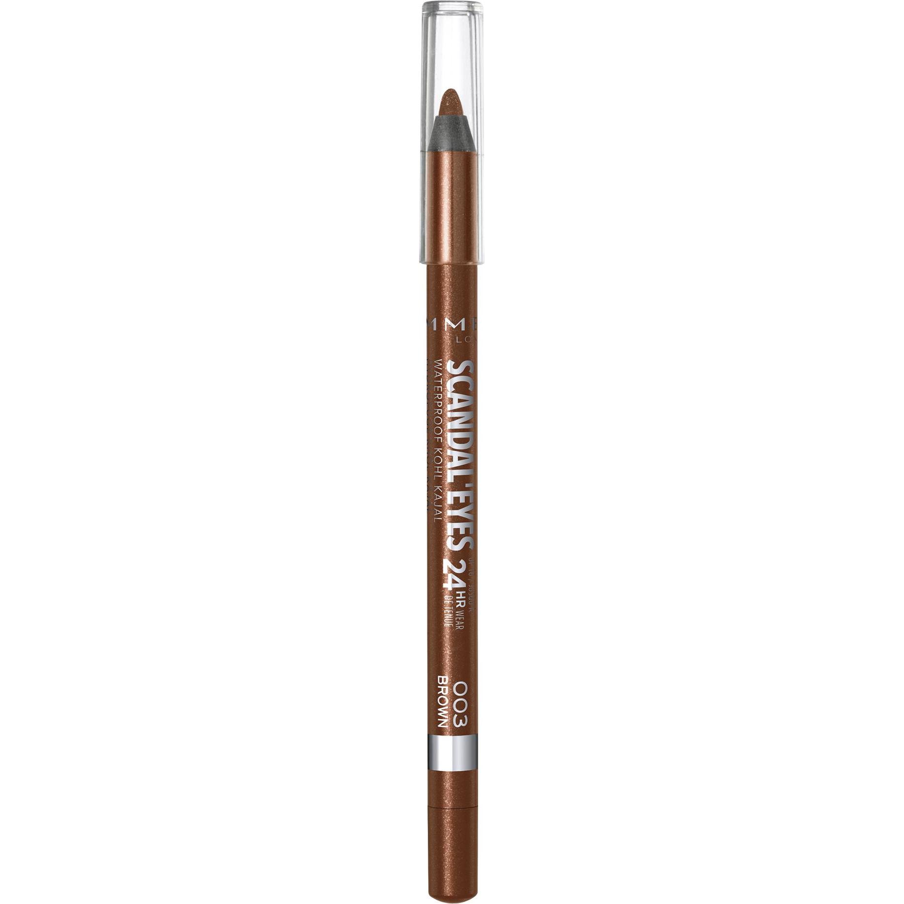 Rimmel London, Eyeliner + Kajal, Scandal Eyes Kajal (003 Brown)