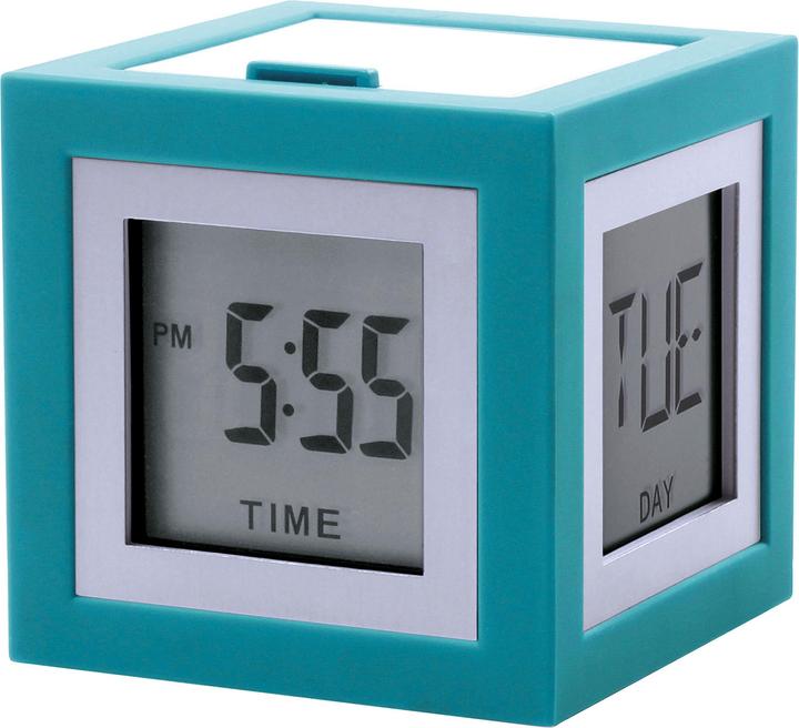 Actual product image Lexon Cubissimo alarm clock