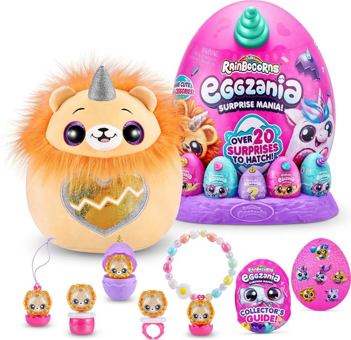 Actual product image Zuru Rainbocorns - Eggzania S1 (9258) (28.50 cm)