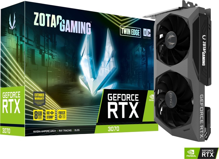 Immagine prodotto Zotac GeForce GAMING RTX 3070 Twin Edge OC LHR (8 GB)