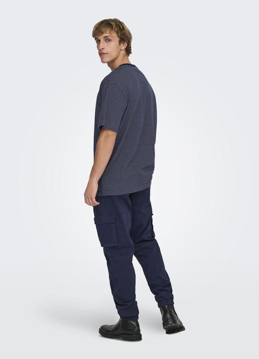 Produktbild Only & Sons Onsfred Life Rlx Ss Stripe Tee Noos (M)