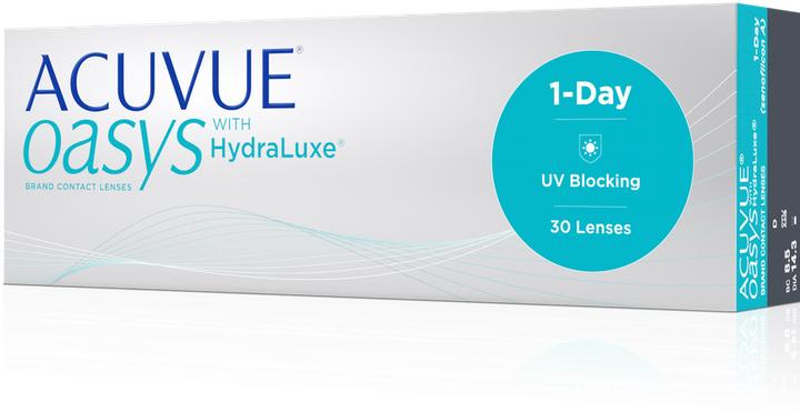 Produktbild Acuvue Oasys with Hydraluxe (-1.75, Tageslinse, 30 Stück, Sphärisch)