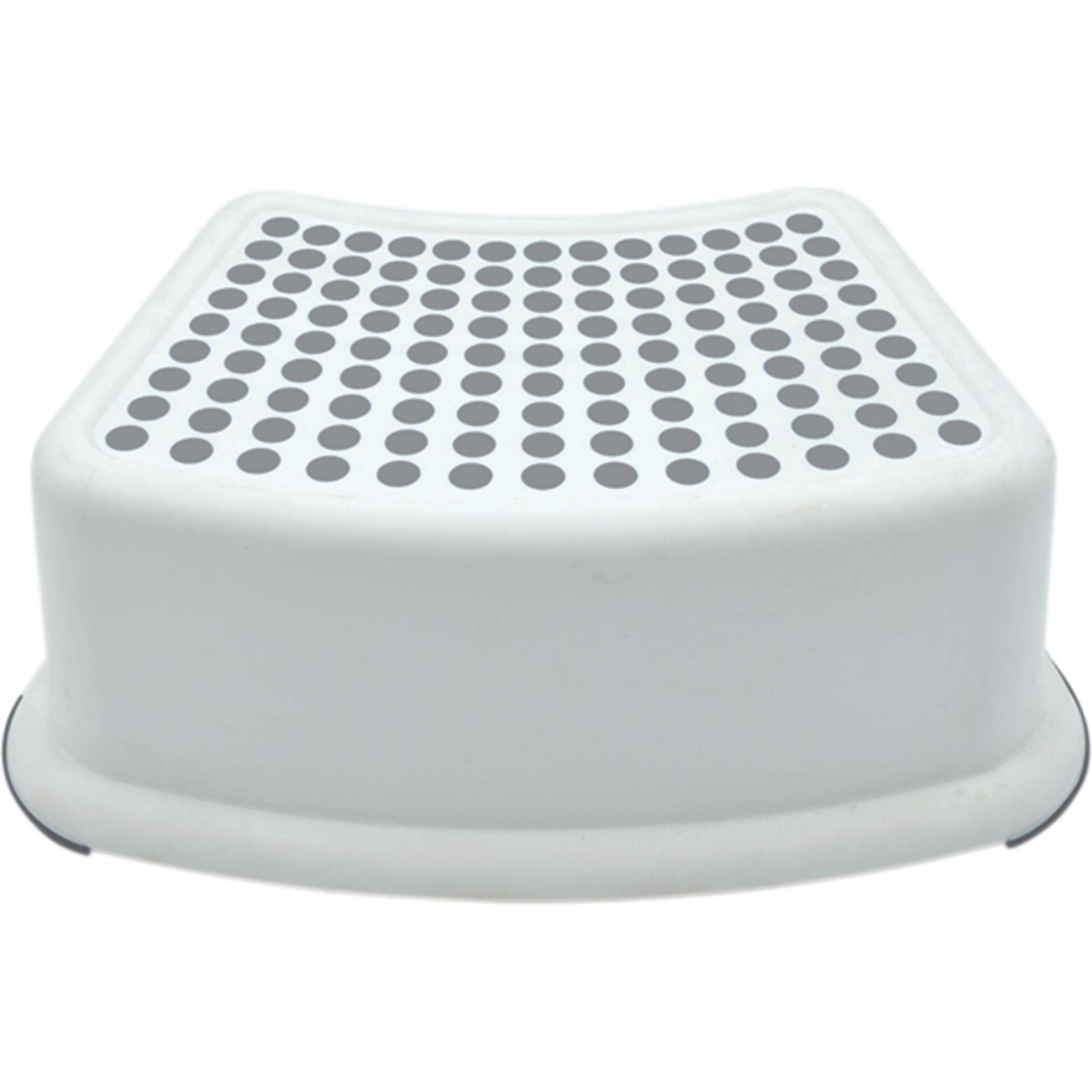 MSV, Dosatore di sapone + portasapone, Marche Pied Blanc Picots Gris