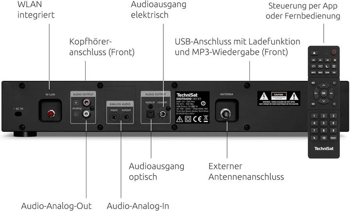 Actual product image TechniSat Digitradio 143 V3 (Radio Tuner)
