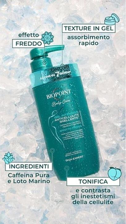 Produktbild Biopoint Gel Intensivo Anticellulite Snellente (Körpercreme, 500 ml)