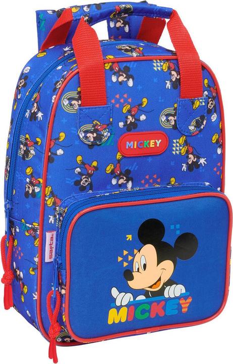 Actual product image Mickey Mouse Club House Schulrucksack Mickey Mouse Clubhouse Today Blau 20 x 28 x 8 cm