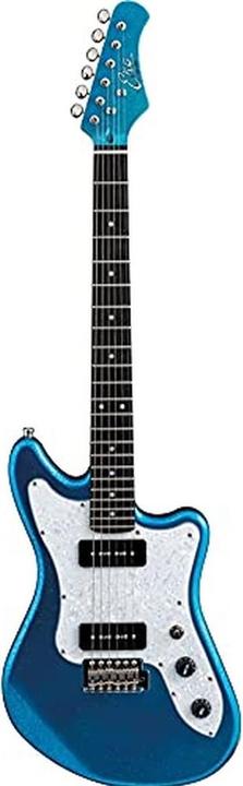 Immagine prodotto EKO Camaro VR 2 90, elettrica, due pickup P-90, tremolo, stile vintage anni '70 (Chitarra elettrica, Collo: Acero, Tastiera: WPC)