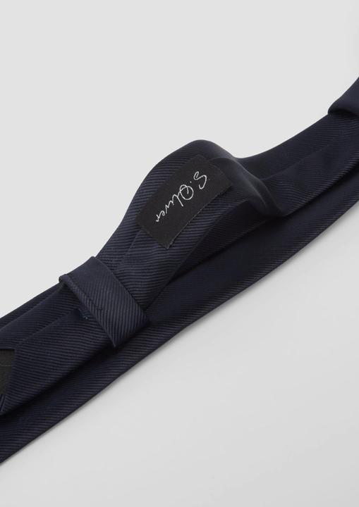 Produktbild S.Oliver Krawatte Elegante Krawatte aus Seidenmix-Jacquard