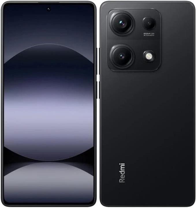 Actual product image Xiaomi Redmi Note 14S (256 GB, Midnight Black, 6.67", Hybrid Dual SIM, 4G)