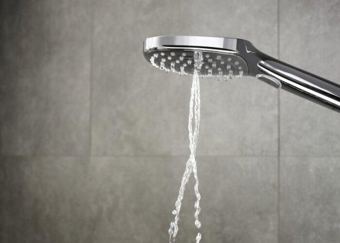 Actual product image hansgrohe Raindance Select E 120 3 spray types (3 Beam types, 14.40 l/min)