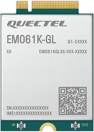 Actual product image Lenovo ThinkPad Quectel EM061K-GL LTE-A CAT6 M.2 LTE WWAN Module f/ T14/T14s/X13 G5 / T16 G3 / L13/L (M.2 A Key)
