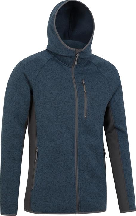 Actual product image Mountain Warehouse Mens Treston Fleece Hooded Hoodie (XXS)
