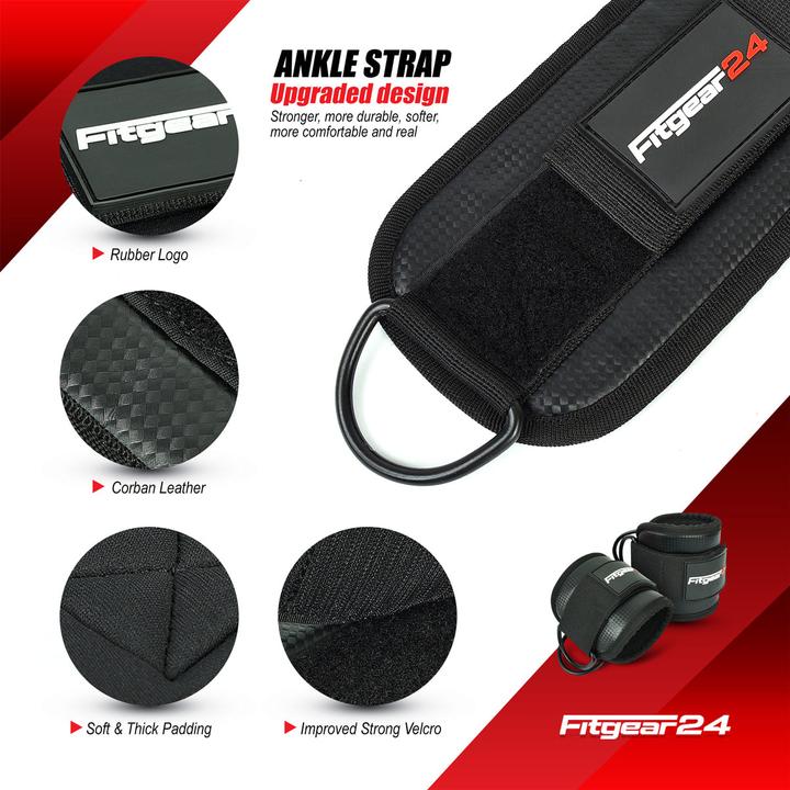 Actual product image Fitgear24 FG24 Ankle Straps