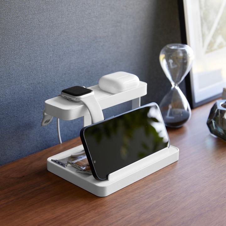 Actual product image Yamazaki Mobile & device charging stand TOWER