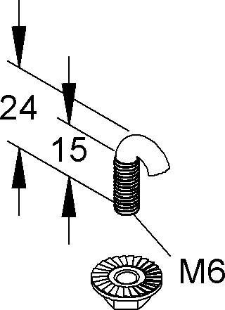 Image du produit Niedax Vis (1 Vis par pièce)