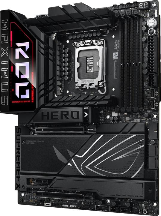 Actual product image ASUS ROG MAXIMUS Z890 HERO (LGA 1851, Intel Z890, ATX)