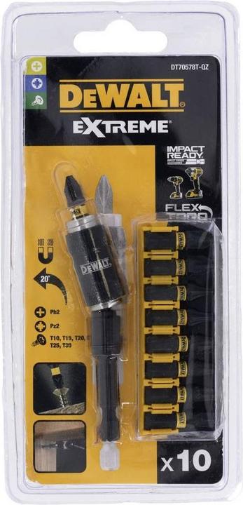 Produktbild DeWalt BitSet (Kreuz Phillips PH, Kreuz Pozidriv PZ)