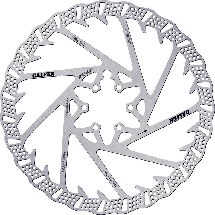 Actual product image Galfer Bike Shark (223 mm)