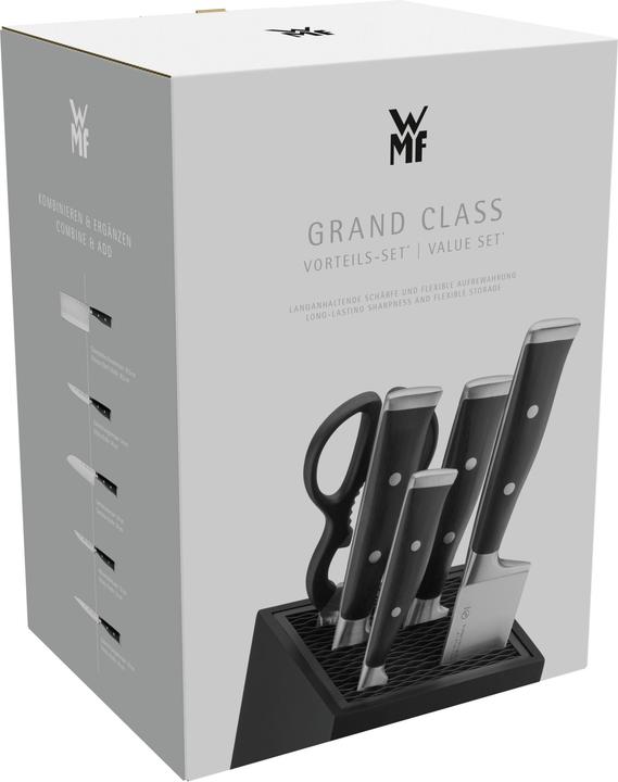 Actual product image WMF Grand Class knife block with knife set 6 pieces, Made in Germany
