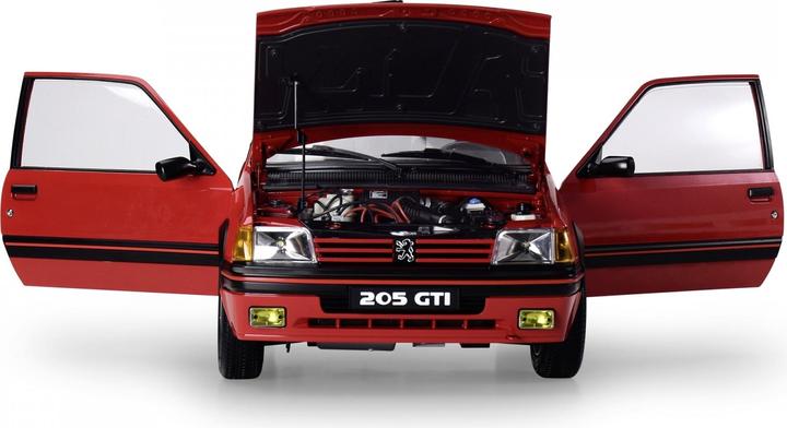 Produktbild 1:8 IXO Peugeot 205 GTI Weiss