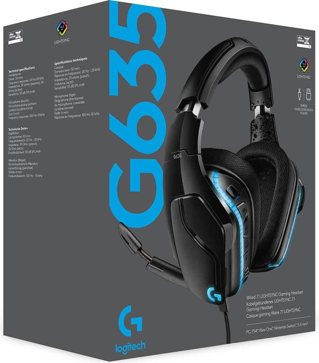 Produktbild Logitech G G635 (Kabelgebunden)