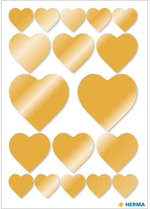 Produktbild HERMA Sticker Herzen