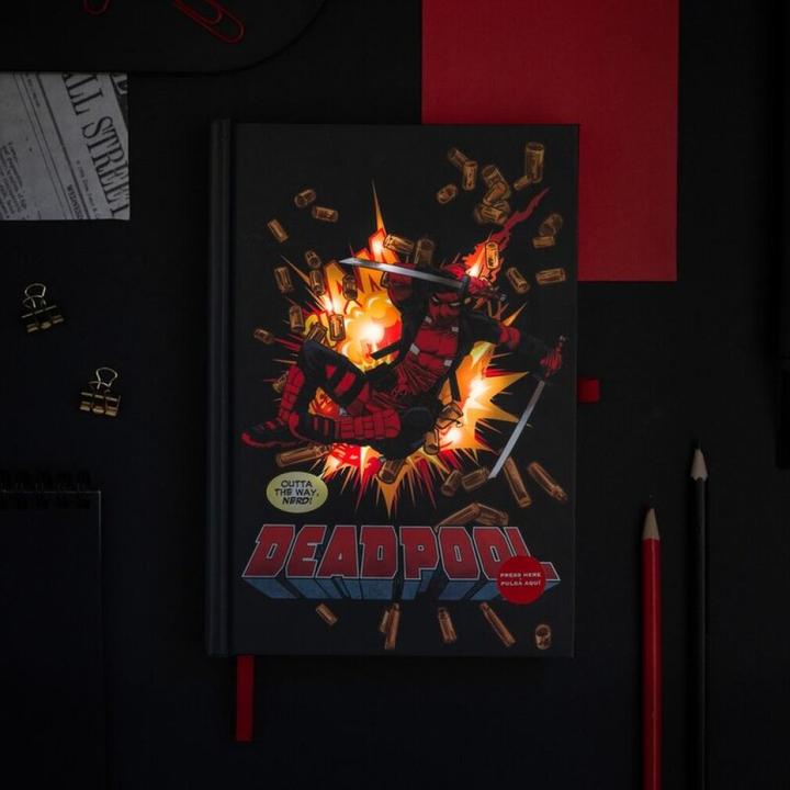 Produktbild Grupo Erik DEADPOOL - Notebook Lumineux - Format A5 (A5, Blanko, Harter Einband)
