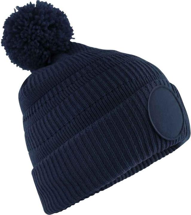 Actual product image Beechfield Mens Patch Beanie (One size)