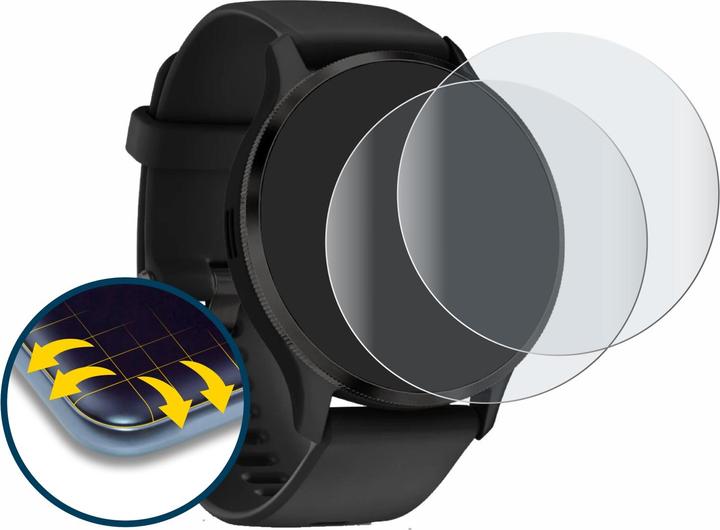 Produktbild BROTECT Full-Cover Displayschutz Matt (Garmin Venu 3S)