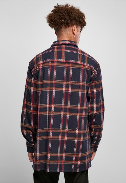 Produktbild Urban Classics Langarmhemd Heavy Long Oversized Checked (S)