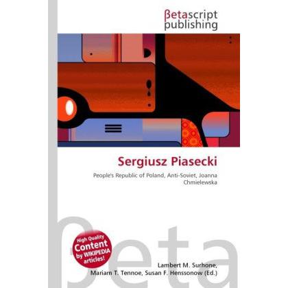 Sergiusz Piasecki, Fachbücher von Miriam T. Timpledon, Susan F. Marseken, Lambert M. Surhone
