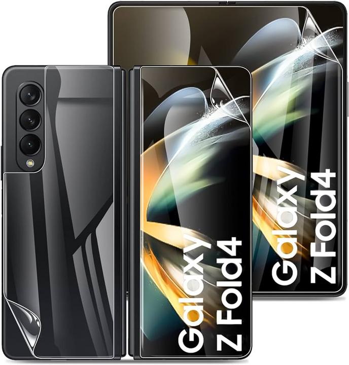 Produktbild PhoneLook Schutzfolie Flexibler Bildschirmschutz aus Hydrogel TPU (Innenseite + Aussenseite) (Samsung Galaxy Z Fold3)