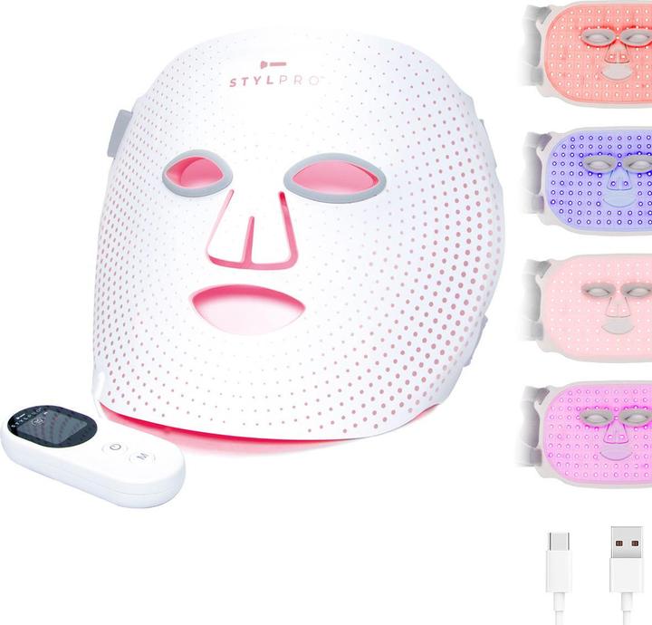 Actual product image Stylideas LED face mask with wavelength