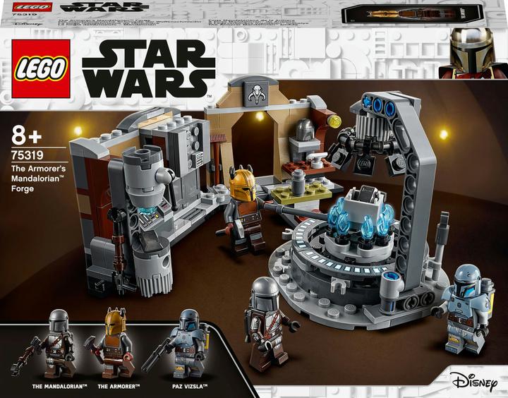 Produktbild LEGO Die mandalorianische Schmiede der Waffenschmiedin (75319, LEGO Seltene Sets)