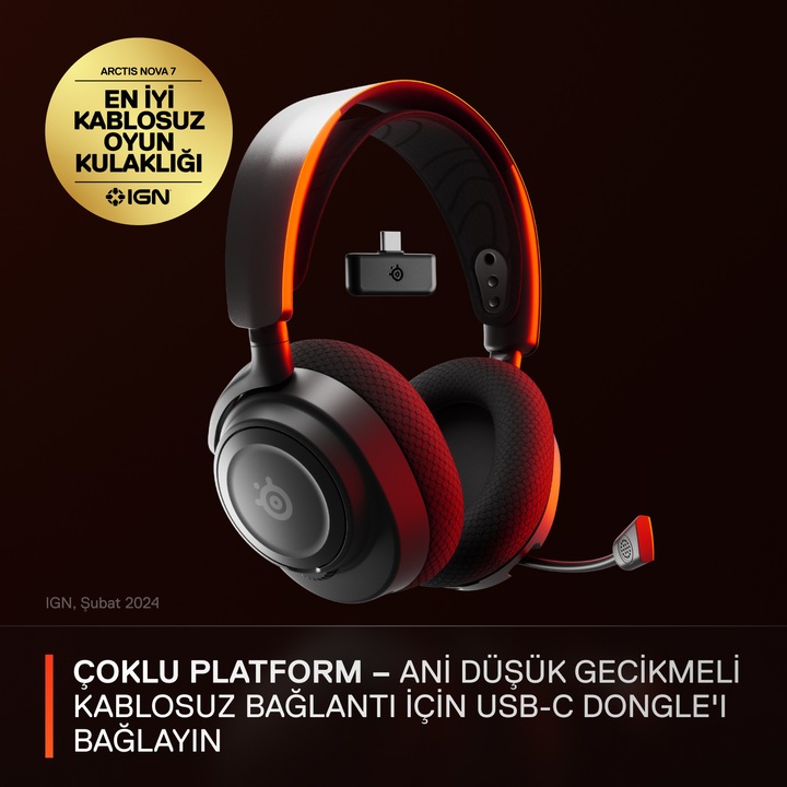 Actual product image SteelSeries Arctis Nova 7 (Wireless)