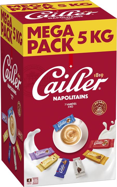 Actual product image Cailler Napolitains 5kg N4 CH (5000 g)