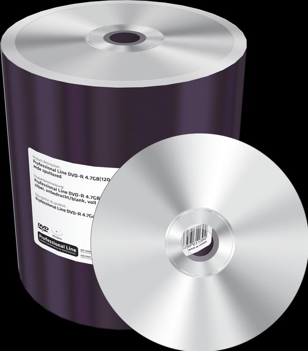 Produktbild MediaRange DVD-R 4,7GB 16x (100) DVD-R Shrink, Kapazität: 4,7GB (100 x)
