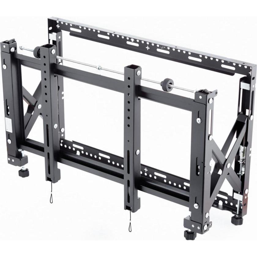 edbak Staffa da parete video 42"-65 (Muro, 31.80 kg, 42" - 65"), Supporto da parete TV, Nero