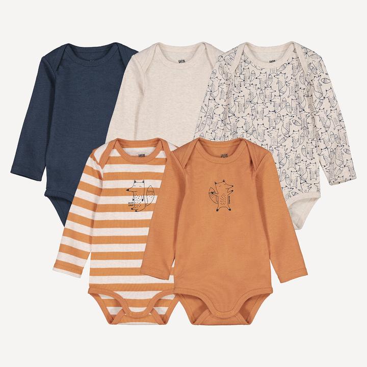 Immagine prodotto La Redoute Collections 5er-Pack Bodys mit langen Ärmeln (56)