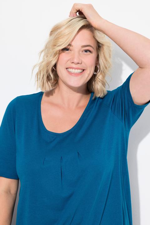 Actual product image Ulla Popken Essential Front Pleat Tee (42, 44)