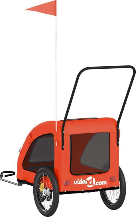 Image du produit vidaXL Fahrradanhänger Hund