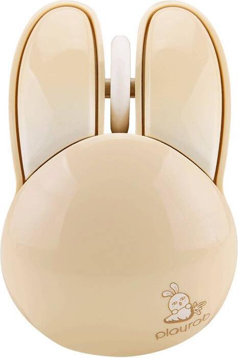 Actual product image Mofii Wireless Mouse + Bluetooth Rabbit M6DM Oil Painting (Pink)