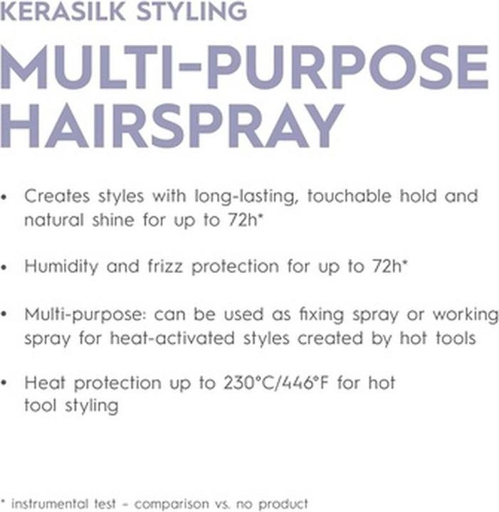Image du produit Kerasilk Multi-Purpose Hairspray for Long-Lasting Touchable Hold