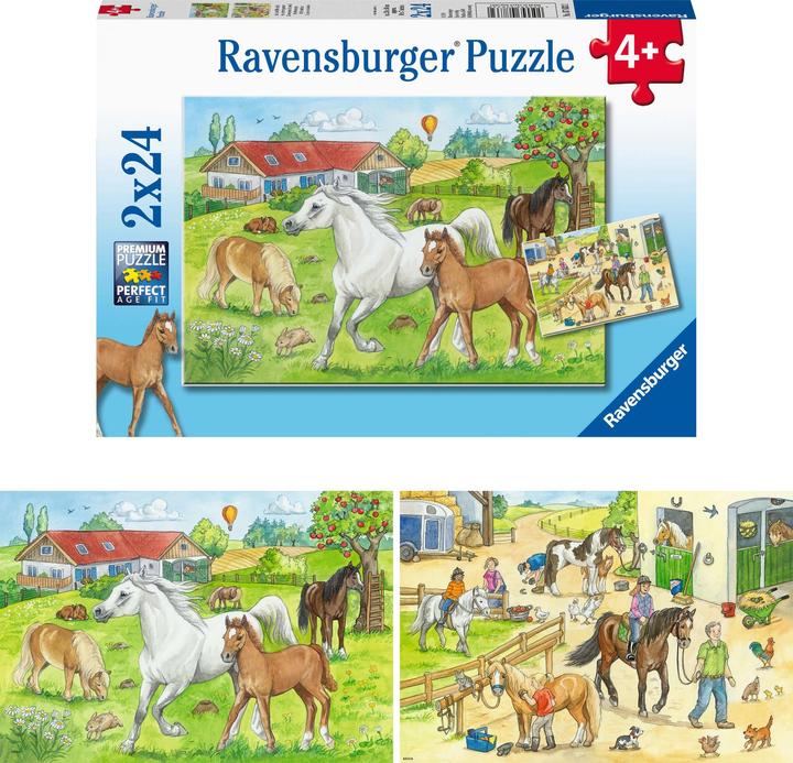 Actual product image Ravensburger At the horse farm (24 pieces)