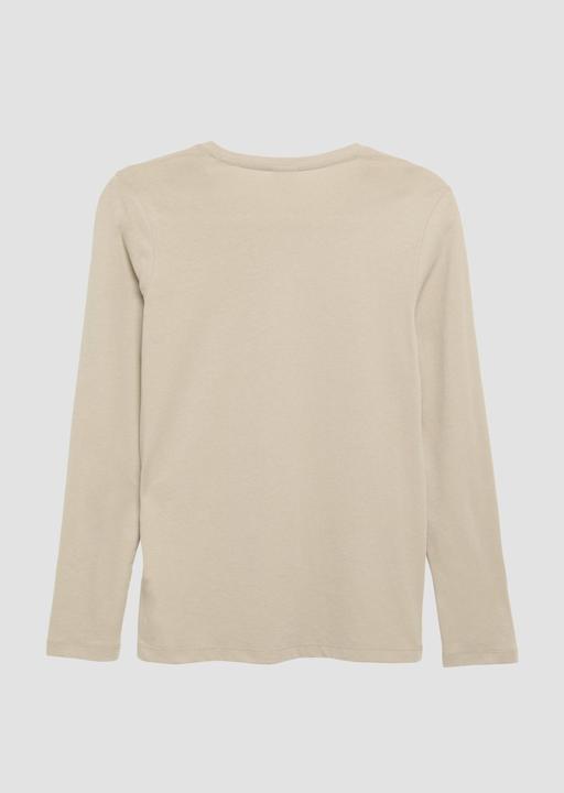 Produktbild S.Oliver T-Shirt Jersey-Longsleeve mit gummiertem 3D-Print (158, 164)